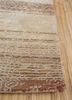 viscaya beige and brown wool and silk hand knotted Rug - Corner viscaya beige and brown wool and silk hand knotted Rug - Corner
