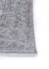 vintage grey and black wool hand knotted Rug - Corner vintage grey and black wool hand knotted Rug - Corner
