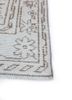 vintage ivory wool hand knotted Rug - Corner vintage ivory wool hand knotted Rug - Corner