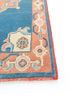 nuray blue wool hand knotted Rug - Corner nuray blue wool hand knotted Rug - Corner