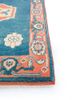 nuray blue wool hand knotted Rug - Corner nuray blue wool hand knotted Rug - Corner