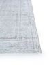 vintage grey and black wool hand knotted Rug - Corner vintage grey and black wool hand knotted Rug - Corner