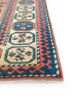 nuray red and orange wool hand knotted Rug - Corner nuray red and orange wool hand knotted Rug - Corner