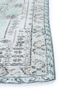 vintage blue wool hand knotted Rug - Corner vintage blue wool hand knotted Rug - Corner