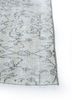 vintage ivory wool hand knotted Rug - Corner vintage ivory wool hand knotted Rug - Corner
