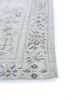 vintage ivory wool hand knotted Rug - Corner vintage ivory wool hand knotted Rug - Corner