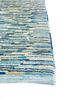nuray blue wool hand knotted Rug - Corner nuray blue wool hand knotted Rug - Corner