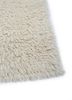 zuri ivory wool hand knotted Rug - Corner