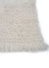 zuri ivory wool hand knotted Rug - Corner