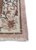 vintage red and orange wool hand knotted Rug - Corner vintage red and orange wool hand knotted Rug - Corner