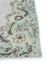vintage green wool hand knotted Rug - Corner vintage green wool hand knotted Rug - Corner