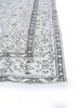 vintage grey and black wool hand knotted Rug - Corner vintage grey and black wool hand knotted Rug - Corner