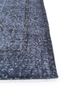 lacuna grey and black wool hand knotted Rug - Corner