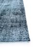 lacuna blue wool hand knotted Rug - Corner lacuna blue wool hand knotted Rug - Corner