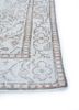 vintage grey and black wool hand knotted Rug - Corner vintage grey and black wool hand knotted Rug - Corner