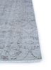 vintage grey and black wool hand knotted Rug - Corner vintage grey and black wool hand knotted Rug - Corner