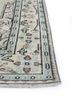 vintage grey and black wool hand knotted Rug - Corner vintage grey and black wool hand knotted Rug - Corner