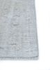 vintage grey and black wool hand knotted Rug - Corner vintage grey and black wool hand knotted Rug - Corner