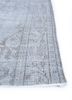 vintage grey and black wool hand knotted Rug - Corner vintage grey and black wool hand knotted Rug - Corner