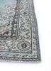 vintage green wool hand knotted Rug - Corner vintage green wool hand knotted Rug - Corner