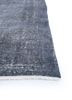 lacuna grey and black wool hand knotted Rug - Corner