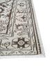 vintage beige and brown wool hand knotted Rug - Corner vintage beige and brown wool hand knotted Rug - Corner