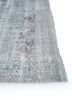 vintage grey and black wool hand knotted Rug - Corner vintage grey and black wool hand knotted Rug - Corner