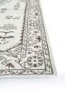 vintage beige and brown wool hand knotted Rug - Corner vintage beige and brown wool hand knotted Rug - Corner