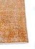 lacuna gold wool hand knotted Rug - Corner