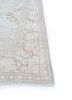 vintage beige and brown wool hand knotted Rug - Corner vintage beige and brown wool hand knotted Rug - Corner
