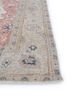 aalam red and orange wool hand knotted Rug - Corner aalam red and orange wool hand knotted Rug - Corner