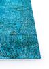 lacuna blue wool hand knotted Rug - Corner lacuna blue wool hand knotted Rug - Corner