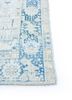 aalam blue wool hand knotted Rug - Corner aalam blue wool hand knotted Rug - Corner