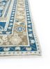 nuray blue wool hand knotted Rug - Corner nuray blue wool hand knotted Rug - Corner