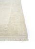 vintage beige and brown wool hand knotted Rug - Corner vintage beige and brown wool hand knotted Rug - Corner