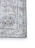vintage ivory wool hand knotted Rug - Corner vintage ivory wool hand knotted Rug - Corner