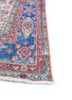 vintage red and orange wool hand knotted Rug - Corner vintage red and orange wool hand knotted Rug - Corner
