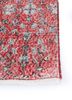vintage red and orange wool hand knotted Rug - Corner vintage red and orange wool hand knotted Rug - Corner