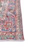 vintage red and orange wool hand knotted Rug - Corner vintage red and orange wool hand knotted Rug - Corner
