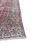 vintage red and orange wool hand knotted Rug - Corner vintage red and orange wool hand knotted Rug - Corner