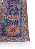vintage red and orange wool hand knotted Rug - Corner vintage red and orange wool hand knotted Rug - Corner