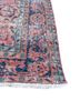 vintage red and orange wool hand knotted Rug - Corner vintage red and orange wool hand knotted Rug - Corner