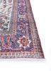 vintage red and orange wool hand knotted Rug - Corner vintage red and orange wool hand knotted Rug - Corner