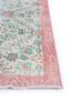 vintage ivory wool hand knotted Rug - Corner vintage ivory wool hand knotted Rug - Corner