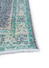 vintage grey and black wool hand knotted Rug - Corner vintage grey and black wool hand knotted Rug - Corner