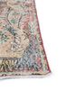 vintage red and orange wool hand knotted Rug - Corner vintage red and orange wool hand knotted Rug - Corner
