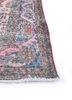 vintage red and orange wool hand knotted Rug - Corner vintage red and orange wool hand knotted Rug - Corner