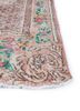 vintage red and orange wool hand knotted Rug - Corner vintage red and orange wool hand knotted Rug - Corner