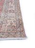 vintage red and orange wool hand knotted Rug - Corner vintage red and orange wool hand knotted Rug - Corner