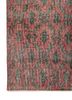vintage red and orange wool hand knotted Rug - Corner vintage red and orange wool hand knotted Rug - Corner